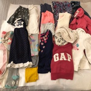 Lot of 2T fall/winter girl clothes 🍁❄️